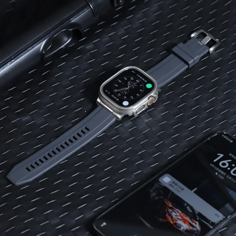 Sehr Angenehm Apple Smartwatch Silikon Universell Armband