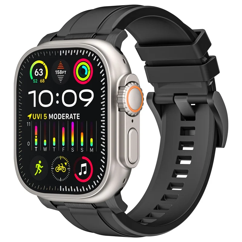 Sehr Angenehm Apple Smartwatch Silikon Universell Armband