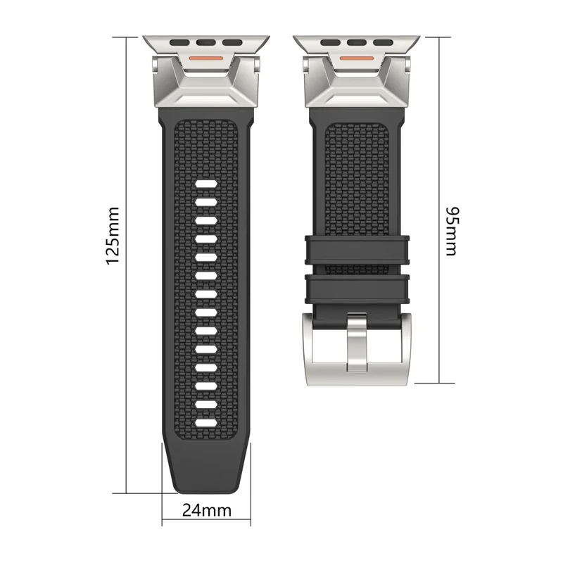 Flexibel Apple Smartwatch Silikon Universell Armband