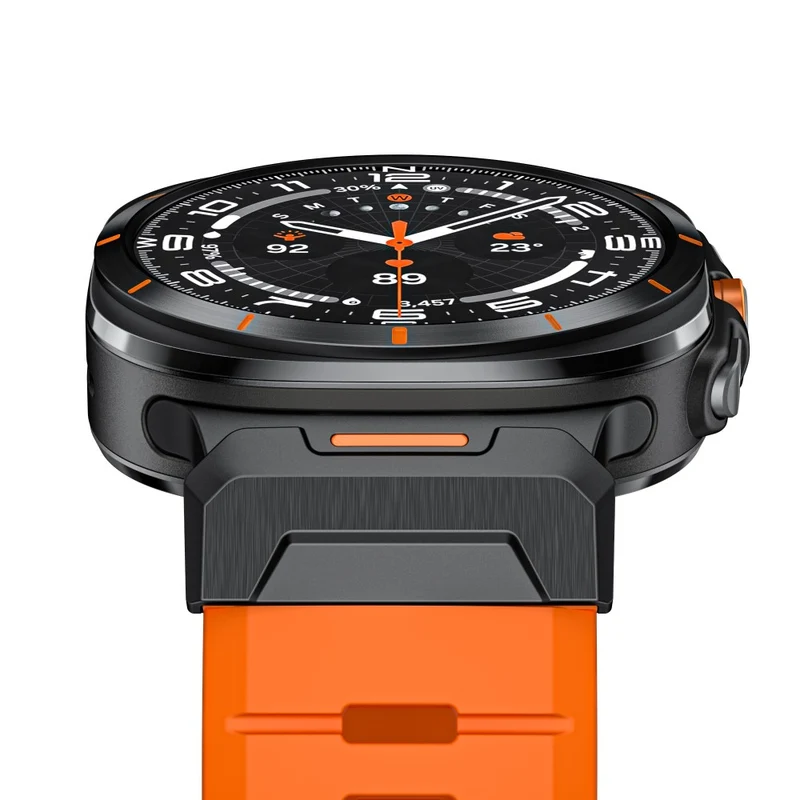 Bequem Samsung Galaxy Watch Ultra 47mm Silikon Armband