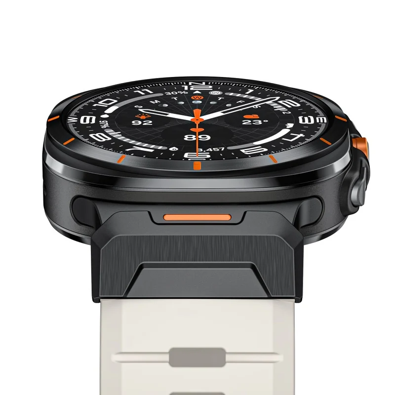Bequem Samsung Galaxy Watch Ultra 47mm Silikon Armband