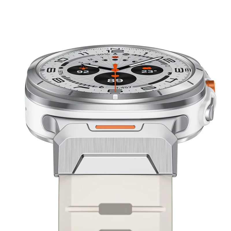Bequem Samsung Galaxy Watch Ultra 47mm Silikon Armband