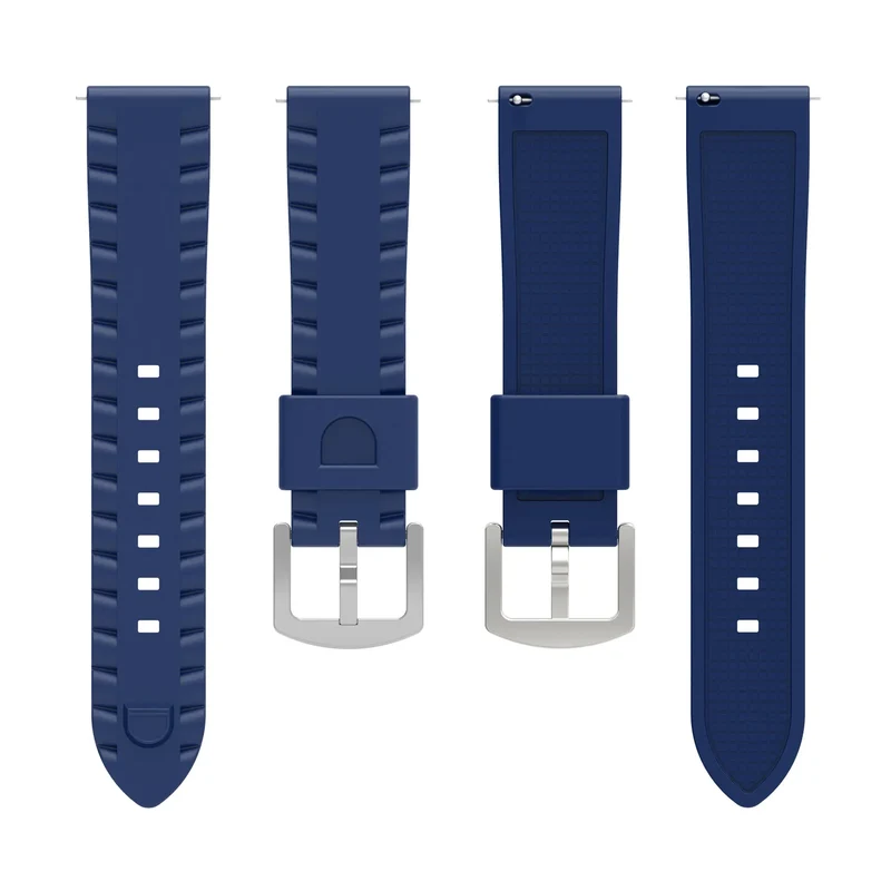 Stahlgear Zeus Wave Silikonarmband (Dunkelblau)