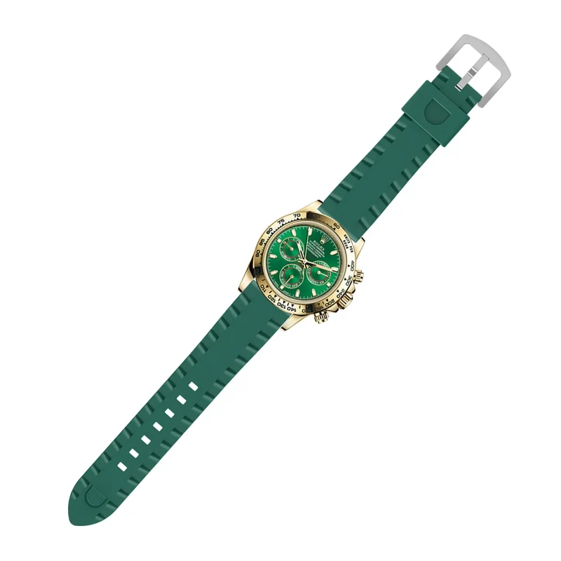 Stahlgear Zeus Wave Silikonarmband (Grün)