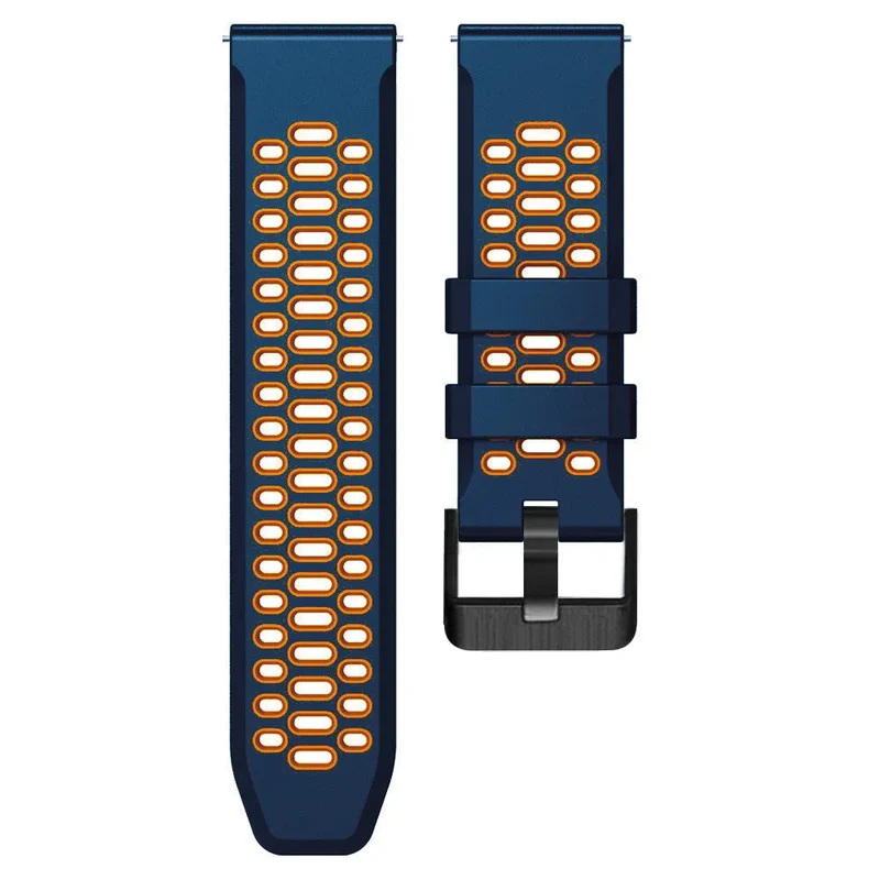 Stahlgear Zeus Sport Schnallenarmband (Blau/Orange)
