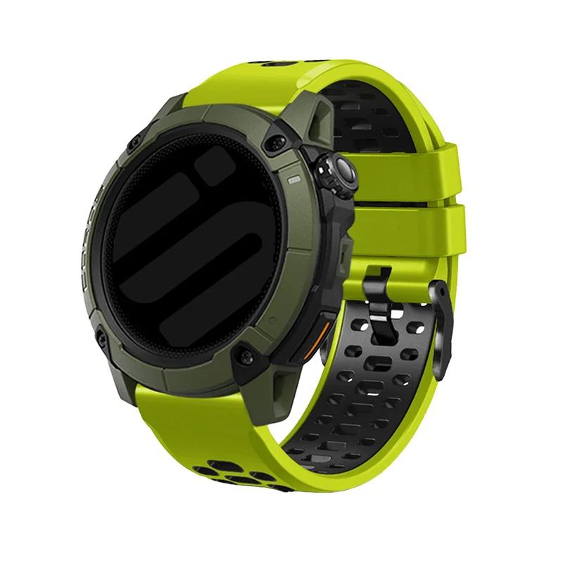 Stahlgear Zeus Sport Schnallenarmband (Limette/Schwarz)