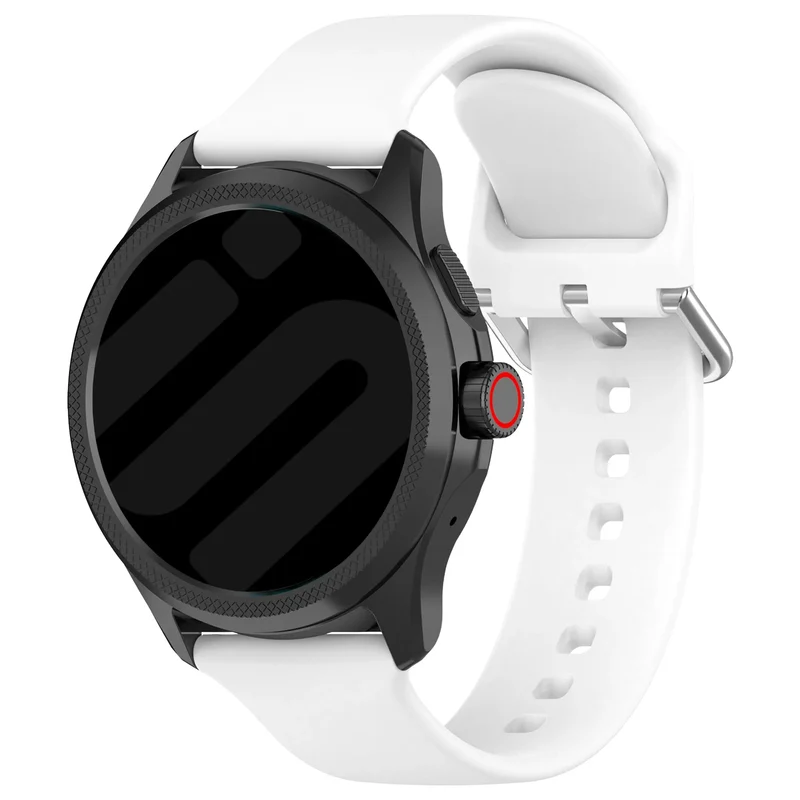 Stahlgear Zeus Silikon Schnallenarmband (Weiß)