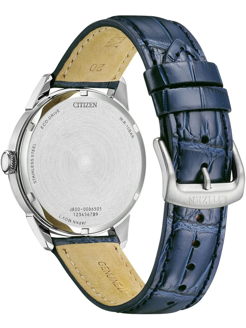Citizen Eco-Drive AW0151-00L Herrenuhr Blau • Solarbetrieb • Tag- und Datumsanzeige