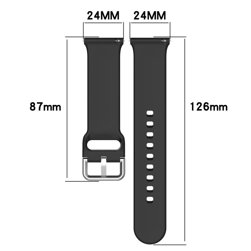 Stahlgear Zeus Silikon Schnallenarmband (Dunkelblau)