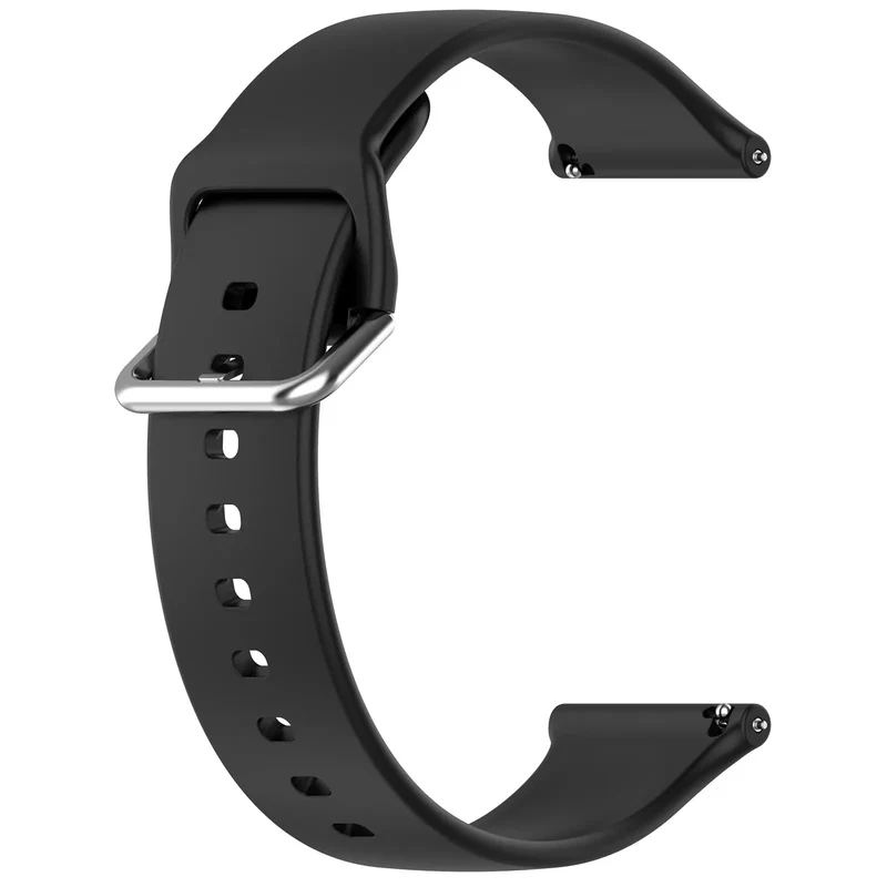 Stahlgear Zeus Silikon Schnallenarmband (Schwarz)