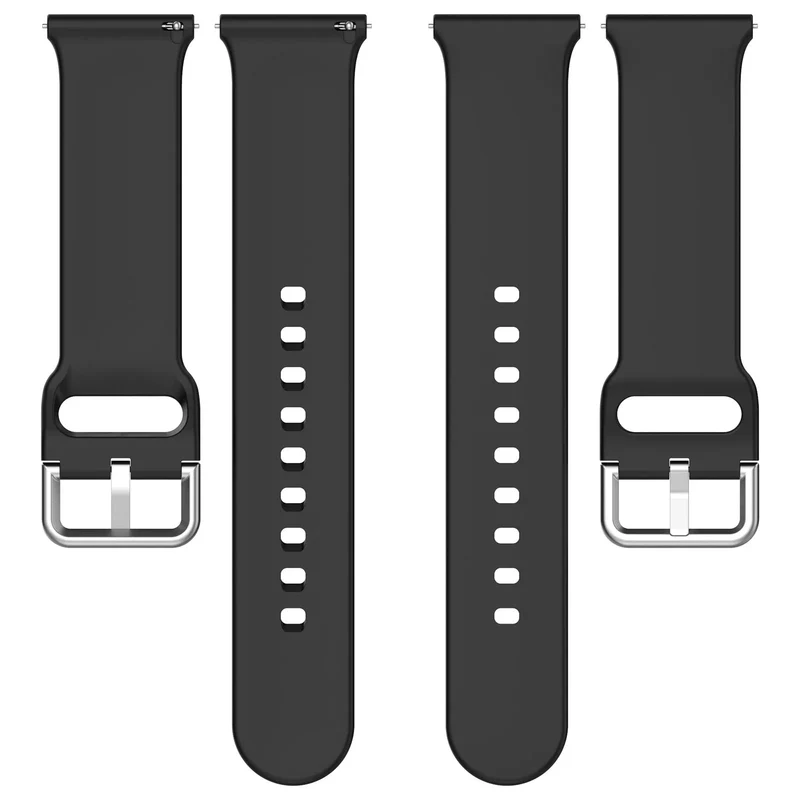Stahlgear Zeus Silikon Schnallenarmband (Schwarz)