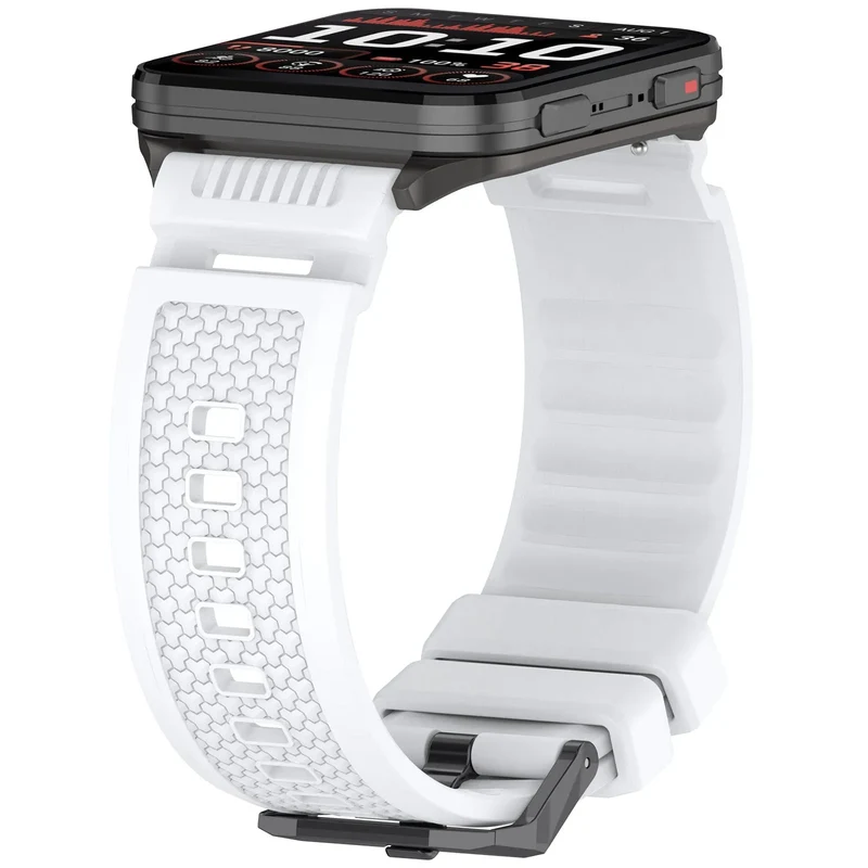 Stahlgear Zeus Silikonarmband (Weiß)