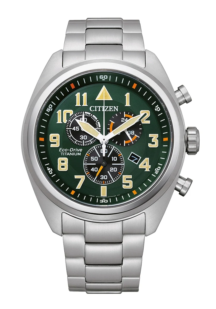 Citizen Eco-Drive Super Titanium Herrenchronograph Modell: AT2480-81X