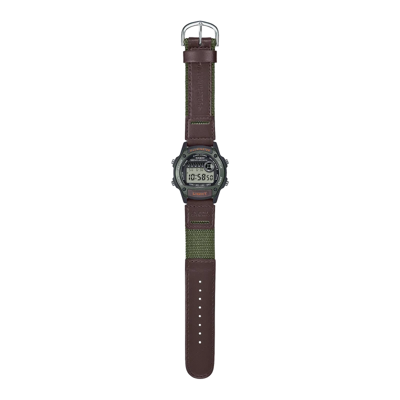 Casio W-220HF-3AVEF Damen Armbanduhr • Alarm-Chronograph • Digitale Weltzeit
