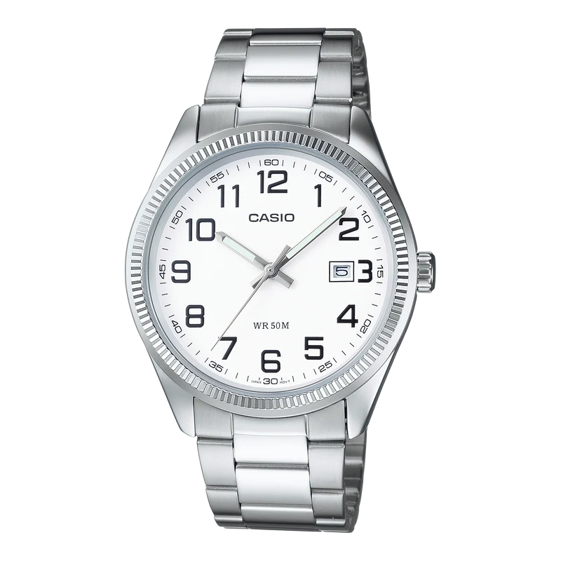 Casio Timeless MTP-1302PD-7BVEF Herrenuhr • Mineralglas • Ionenplattiertes Gehäuse
