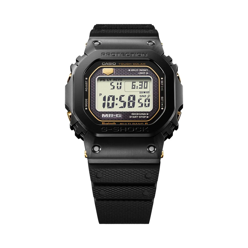 Casio G-Shock Pro MRG-B5000R-1DR Herrenuhr • Titan/Cobarion Gehäuse • Solar & Funk