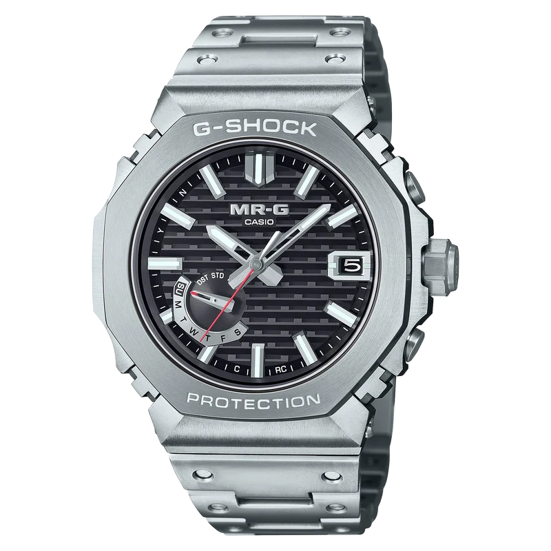Casio MR-G MRG-B2100D-1ADR Herrenuhr • Tough Solar mit Bluetooth • Titan-Gehäuse aus Japan