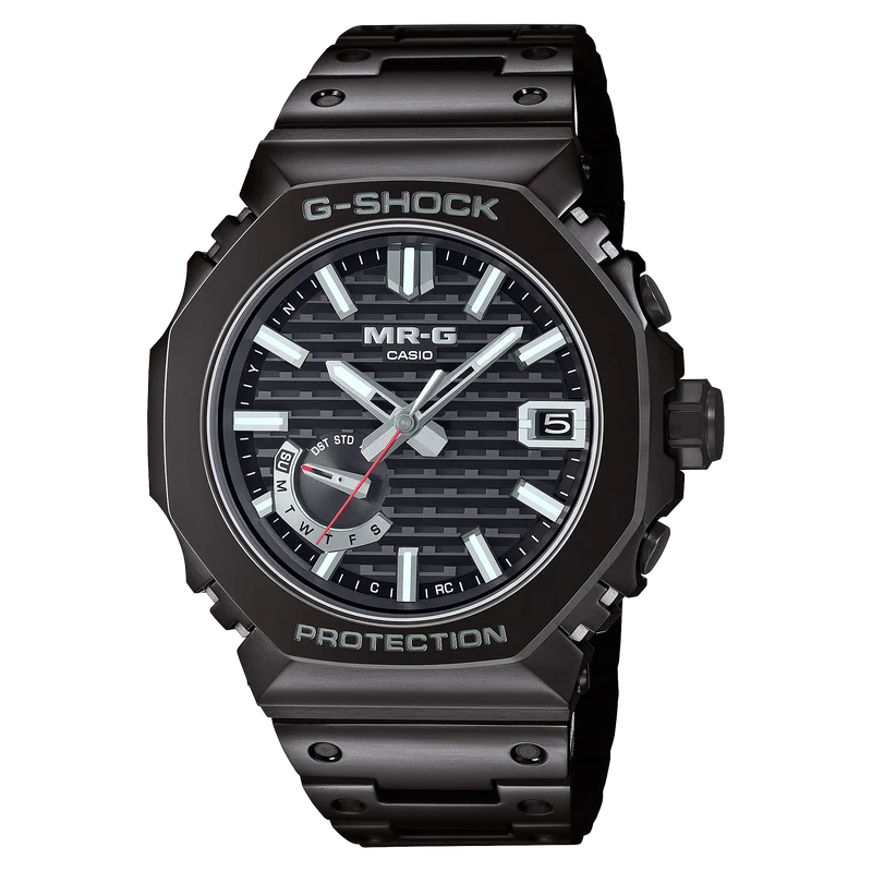 Casio G-Shock MR-G MRG-B2100B-1ADR Herrenuhr Schwarz • Saphirglas mit Antireflexbeschichtung • Solar-Funk mit Bluetooth