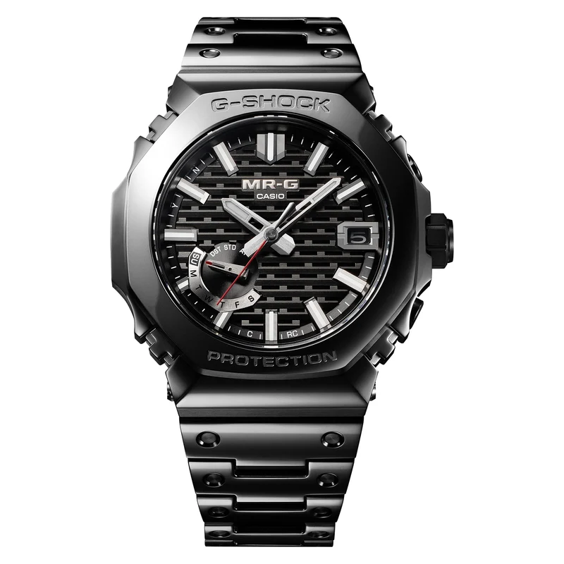 Casio G-Shock MR-G MRG-B2100B-1ADR Herrenuhr Schwarz • Saphirglas mit Antireflexbeschichtung • Solar-Funk mit Bluetooth