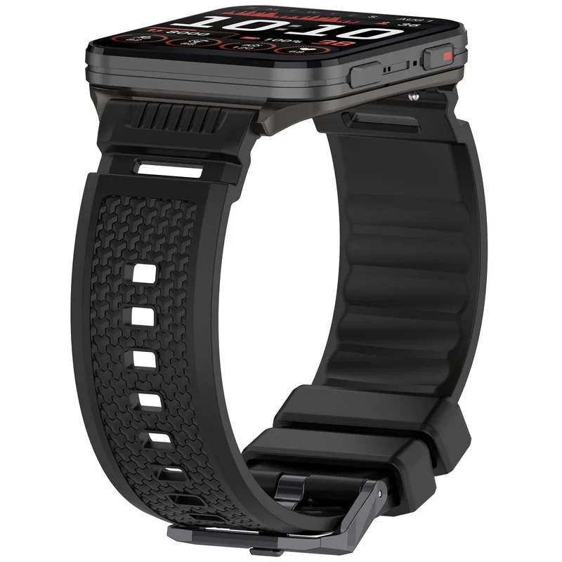 Stahlgear Zeus Silikonarmband (Schwarz)
