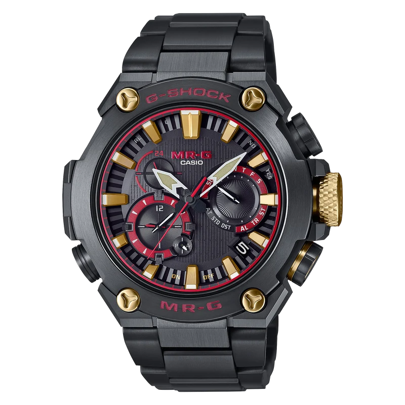 Casio G-Shock Pro MRG-B2000B-1A4DR Herren • Tough Solar & Multiband 6 • Saphirglas mit Antireflexionsbeschichtung