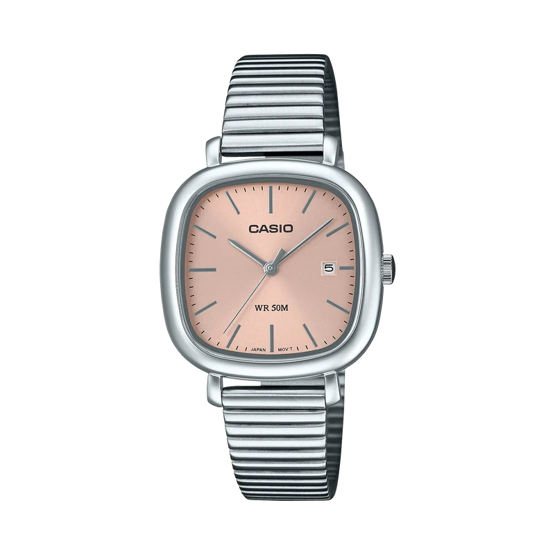 Casio LTP-B166D-4AVEF Damen-Armbanduhr Roségold • Mineralglas • Datumsanzeige