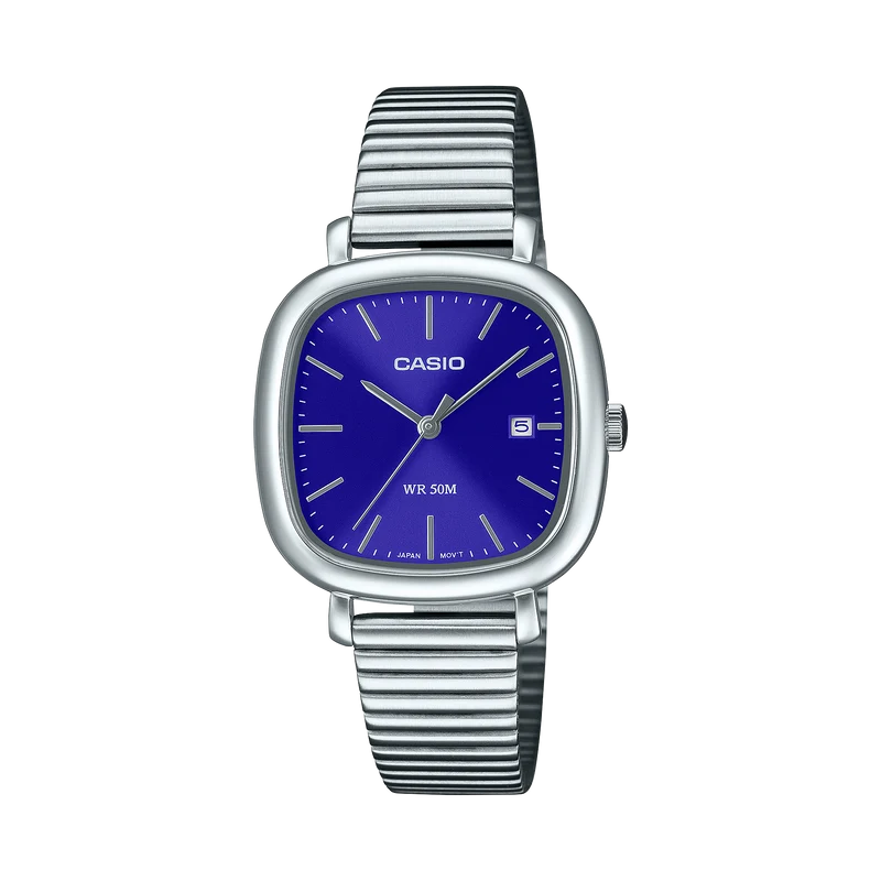 Casio LTP-B166D-2AVEF Damen-Armbanduhr • Mineralglas • Datumsanzeige