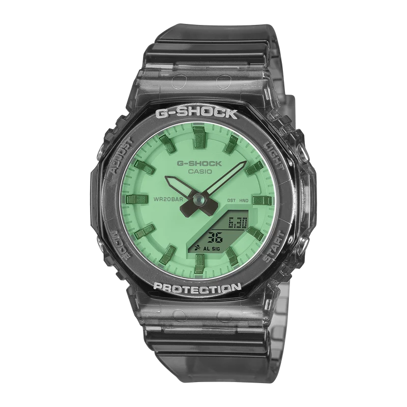Casio GMA-P2100SR-1AER G-Shock Classic Damen Armbanduhr • Ana-Digi • Transparentes Sommmerdesign