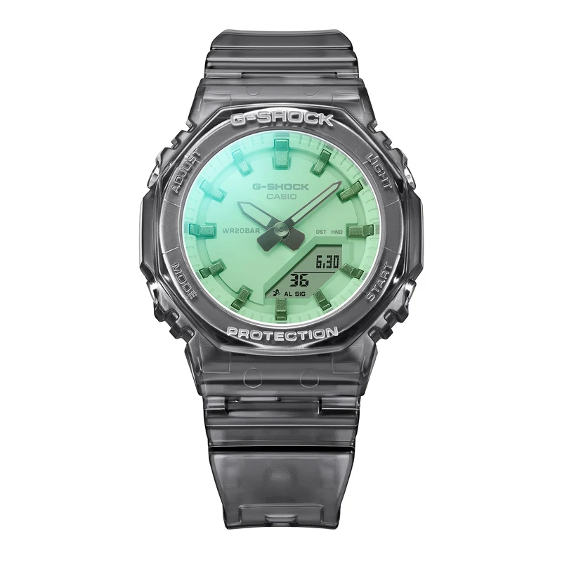 Casio GMA-P2100SR-1AER G-Shock Classic Damen Armbanduhr • Ana-Digi • Transparentes Sommmerdesign