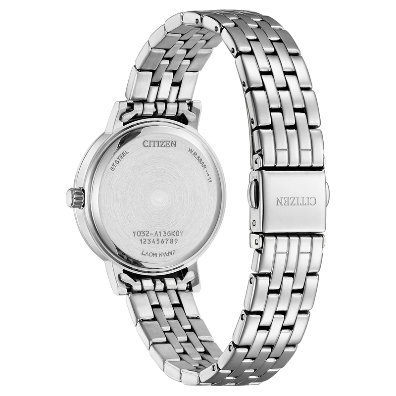 Citizen EL3100-55X Damenuhr Elegance Grün • Analoges Quarzwerk • Edelstahlgehäuse