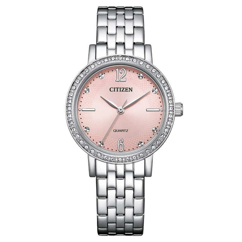 Citizen EL3100-55X Damenuhr Elegance Grün • Analoges Quarzwerk • Edelstahlgehäuse