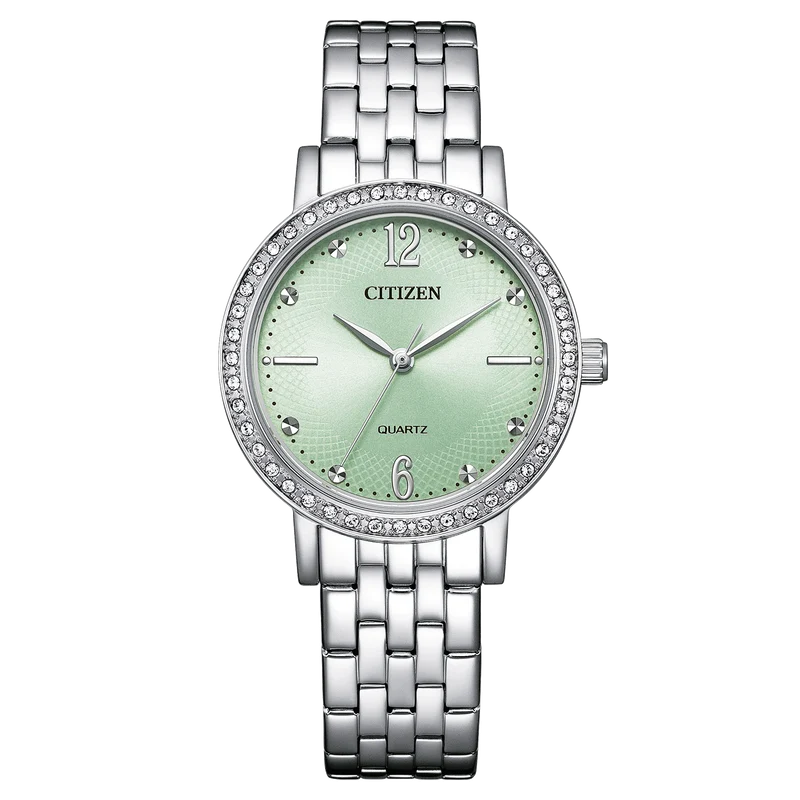 Citizen EL3100-55W Damenuhr Standard • Kristallglas • Edelstahlgehäuse