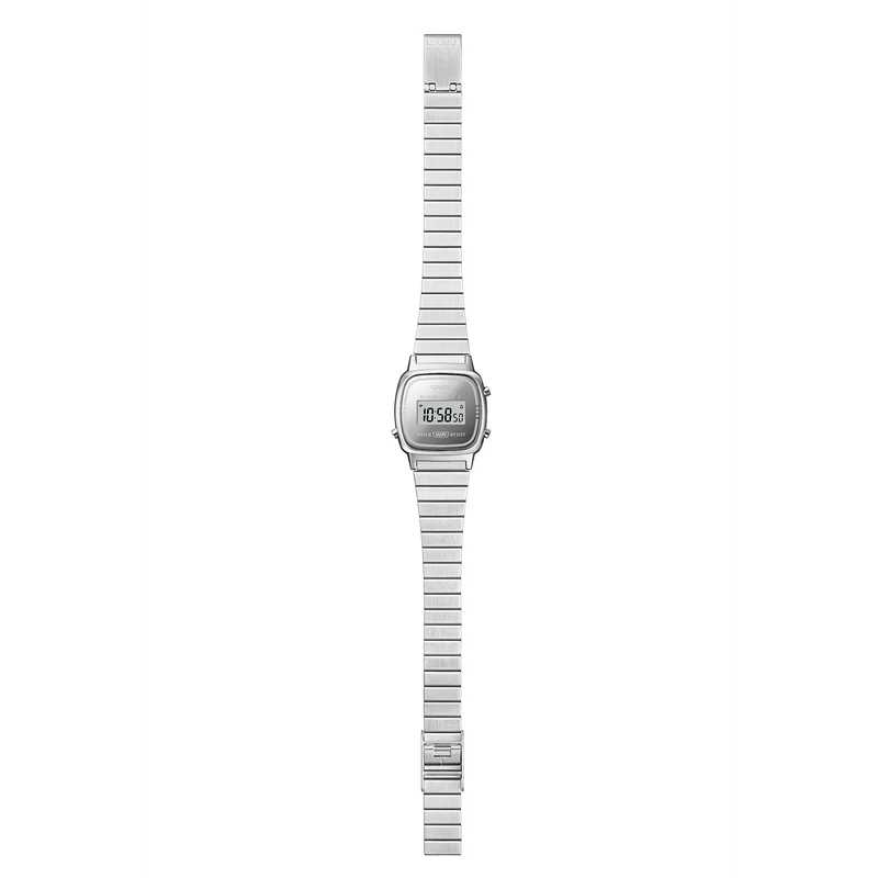 Casio LA670WES-7AEF Damen Armbanduhr • Mineralglas • Stoppuhr & Timer