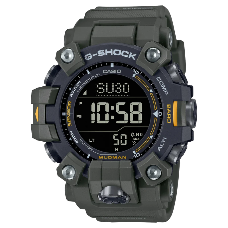 Casio G-Shock Mudman GW-9500-3ER Herrenuhr • Triple-Sensor • Solar-Funkuhr