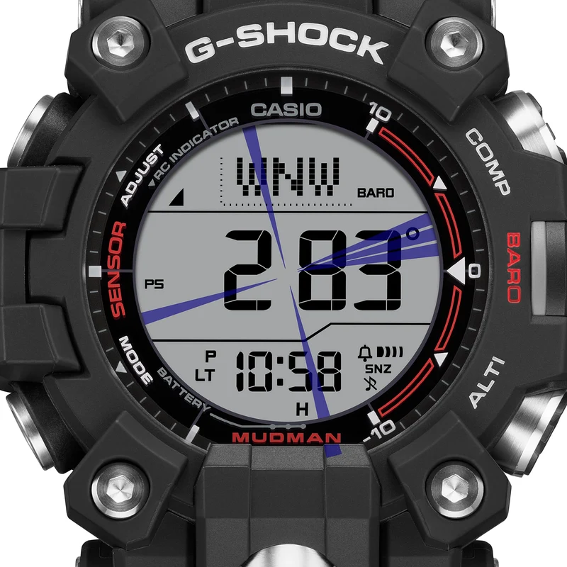 Casio G-Shock Pro Mudman GW-9500-1ER Herrenuhr • Triple Sensor • Funk-Solar