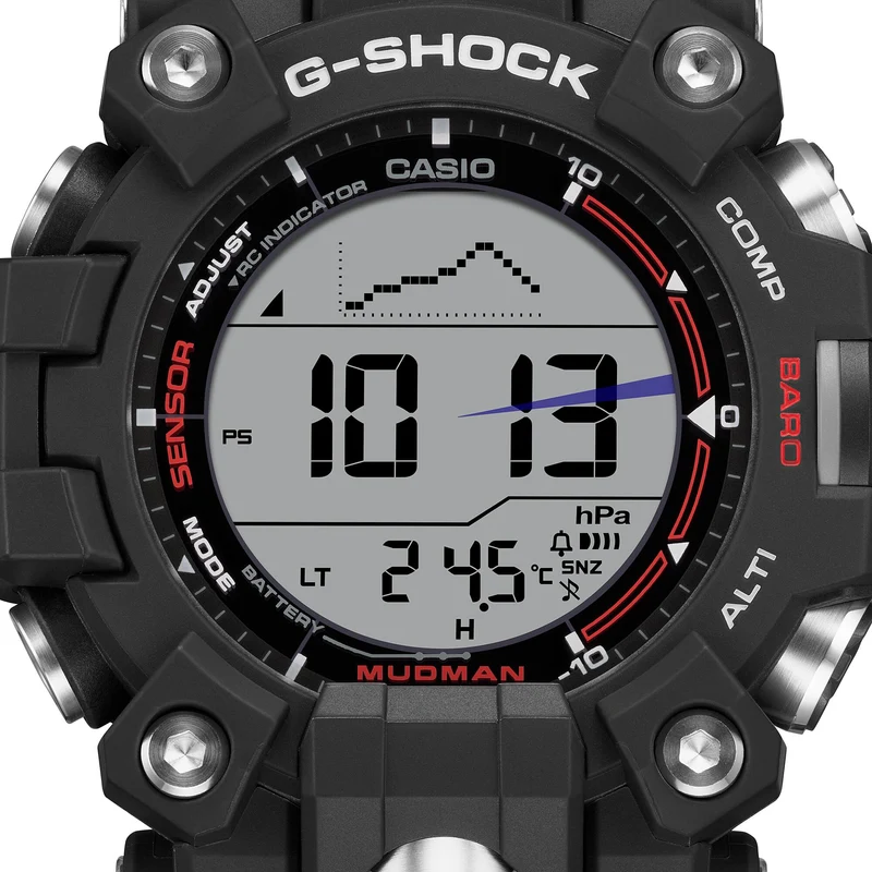 Casio G-Shock Pro Mudman GW-9500-1ER Herrenuhr • Triple Sensor • Funk-Solar