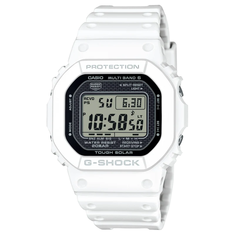 Casio GW-5000HS-7ER G-Shock Origin Herrenuhr Weiß • Tough Solar & Funk • Made in Japan