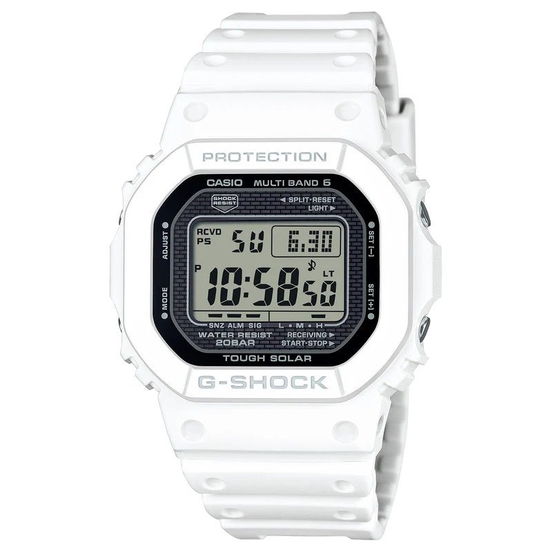 Casio GW-5000HS-7ER G-Shock Origin Herrenuhr Weiß • Tough Solar & Funk • Made in Japan