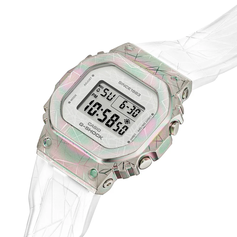 Casio G-SHOCK GM-S5640GEM-7ER Damenuhr • Limitierte Sonderedition • Mineralglas