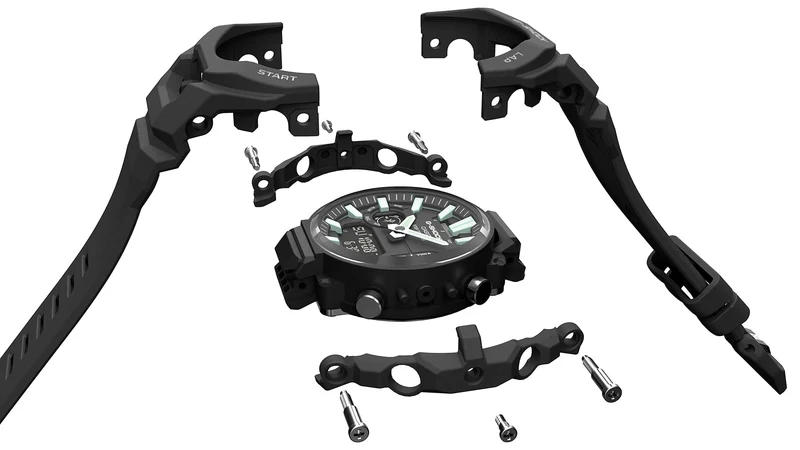Casio G-Shock GBA-950-1AER Herrenuhr • Schrittzähler & GPS-Tempo • Bluetooth Smartphone-Link