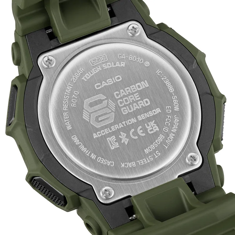 Casio G-Shock GA-B010-3AER Herrenuhr • Solarantrieb mit Bluetooth • Schrittzähler