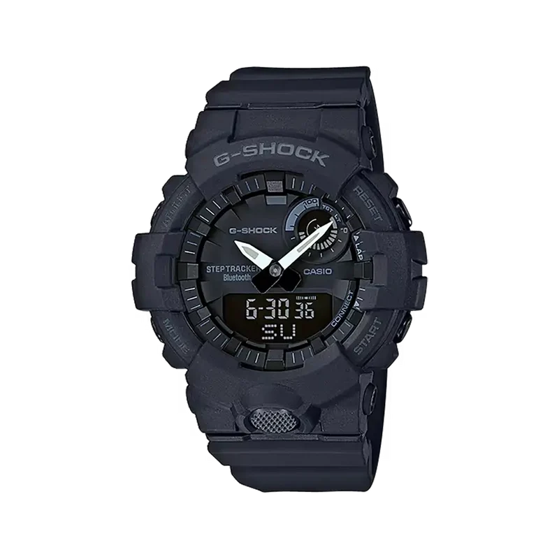 Casio GBA-800-1AER G-Shock Herrenuhr Schwarz • Bluetooth Schrittzähler • 20 BAR wasserdicht