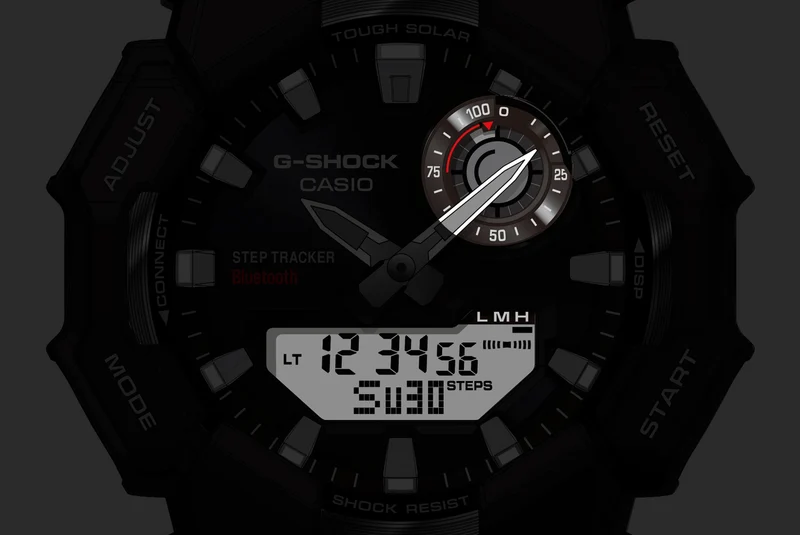 Casio G-Shock GA-B010-1AER Herrenuhr • Solar & Bluetooth • Schrittzähler
