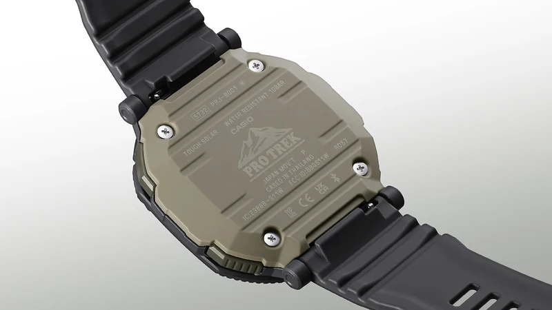 Casio Pro Trek PRJ-B001-1ER Herrenuhr • Tough Solar & Bluetooth • Drehbare Schutzlünette