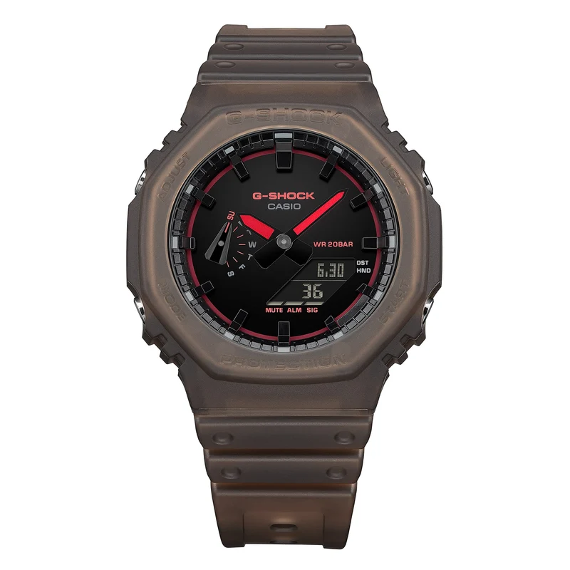 Casio G-Shock GA-2100K-5AER Herrenuhr • Carbon Core Guard • Analog-Digital