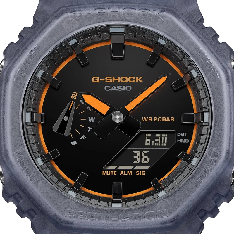 Casio G-Shock GA-2100K-2AER Herrenuhr • Carbon Core Guard • Stoßfest & 20 bar