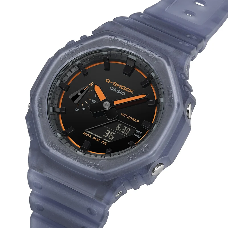 Casio G-Shock GA-2100K-2AER Herrenuhr • Carbon Core Guard • Stoßfest & 20 bar
