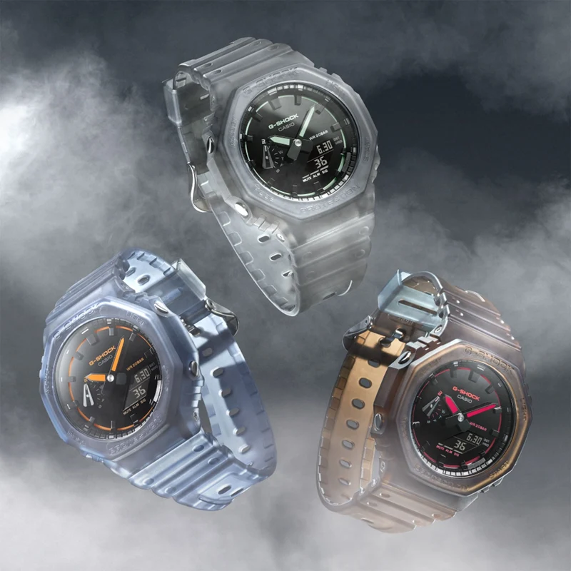 Casio G-Shock GA-2100K-2AER Herrenuhr • Carbon Core Guard • Stoßfest & 20 bar