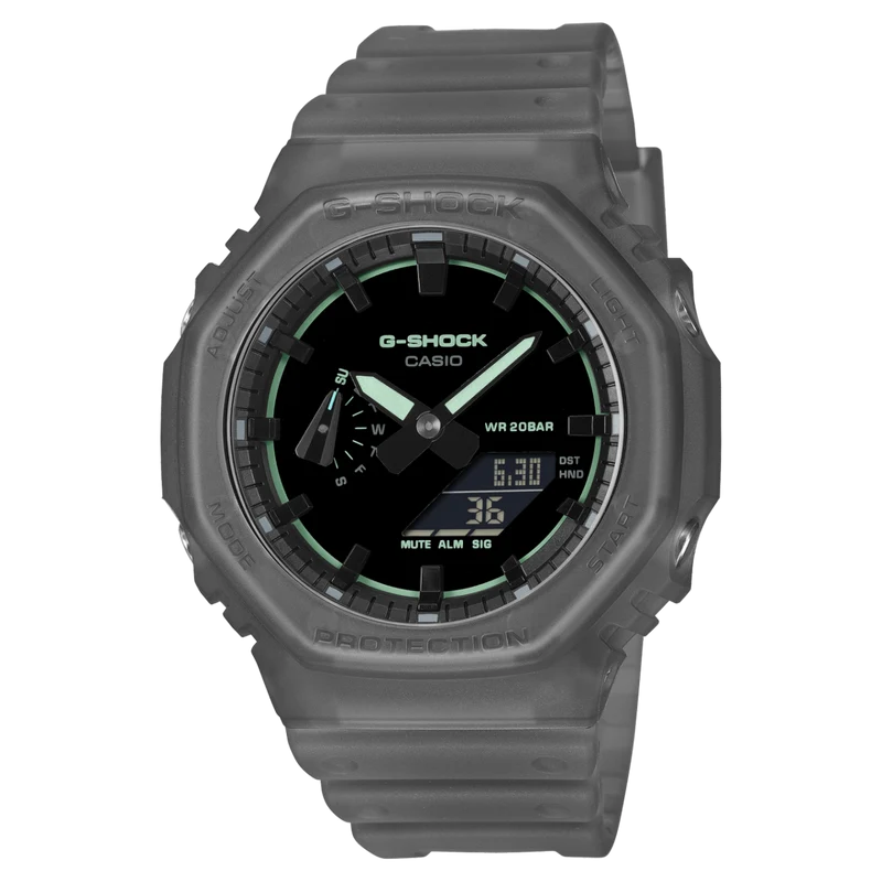 Casio G-Shock GA-2100K-1AER Herren • Carbon Core Guard • Weltzeit