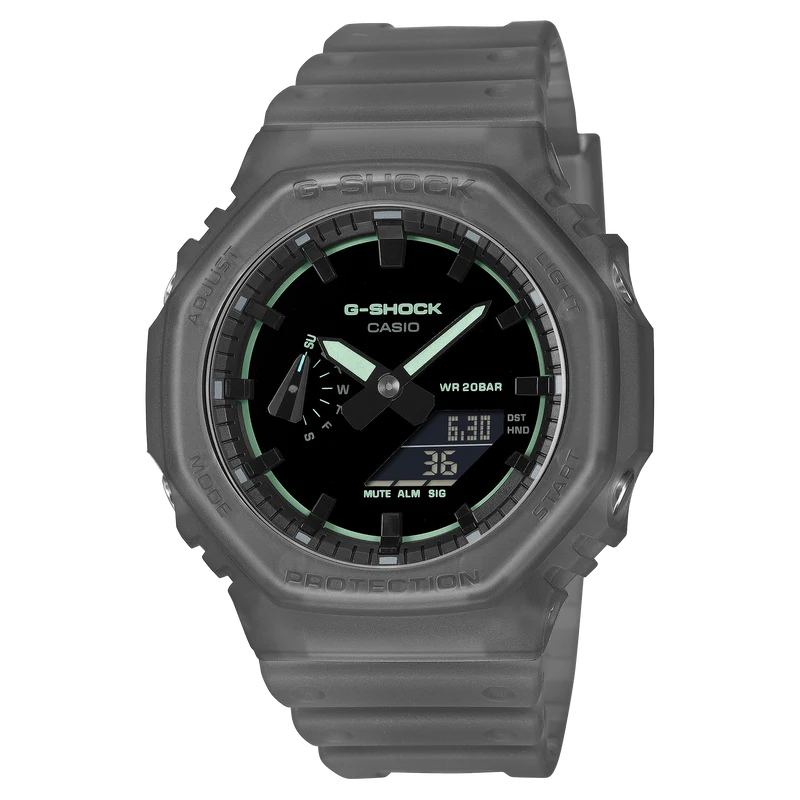 Casio G-Shock GA-2100K-1AER Herren • Carbon Core Guard • Weltzeit
